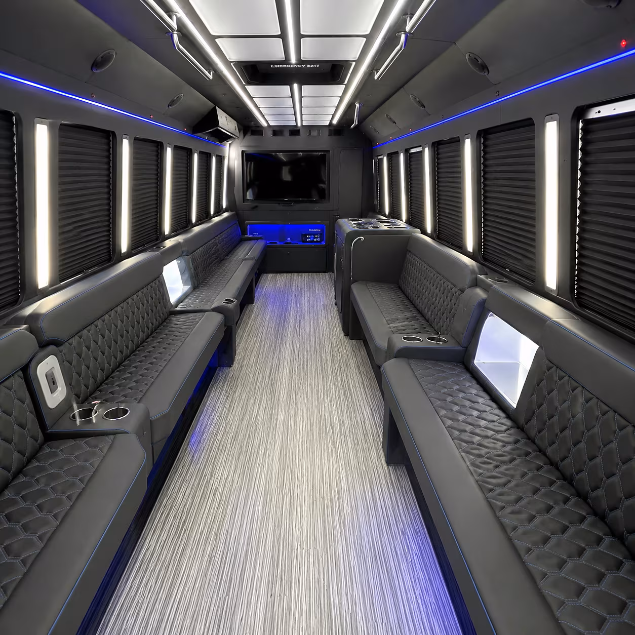 manchester night out party bus rental