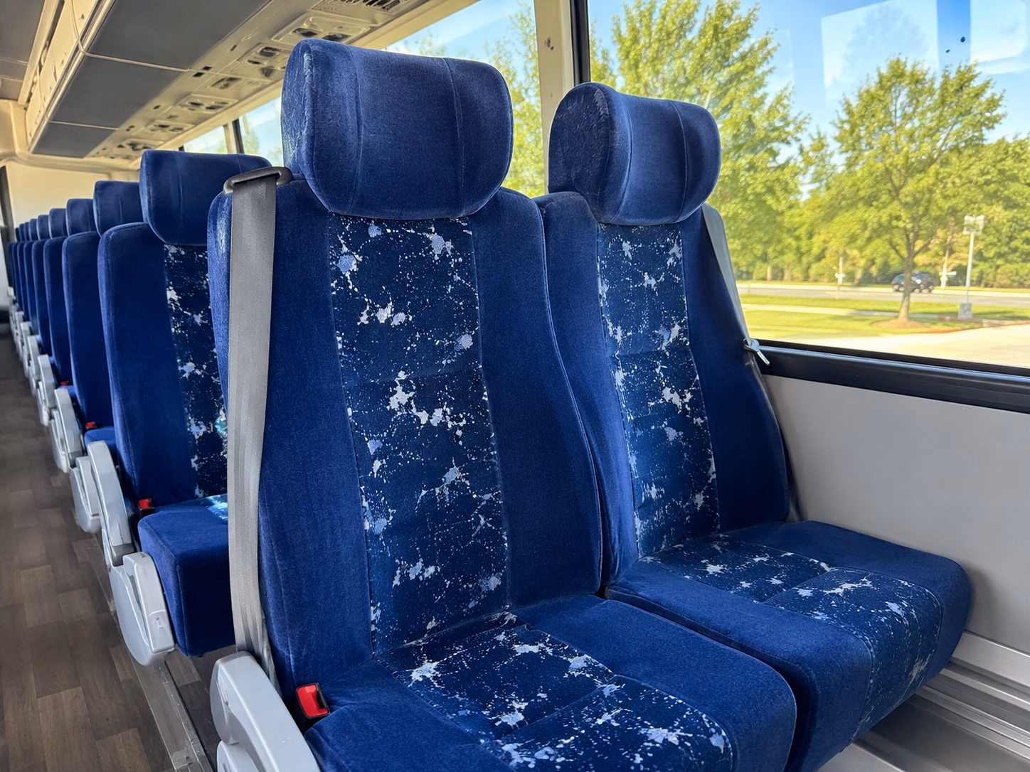 manchester prom transportation onboard seating