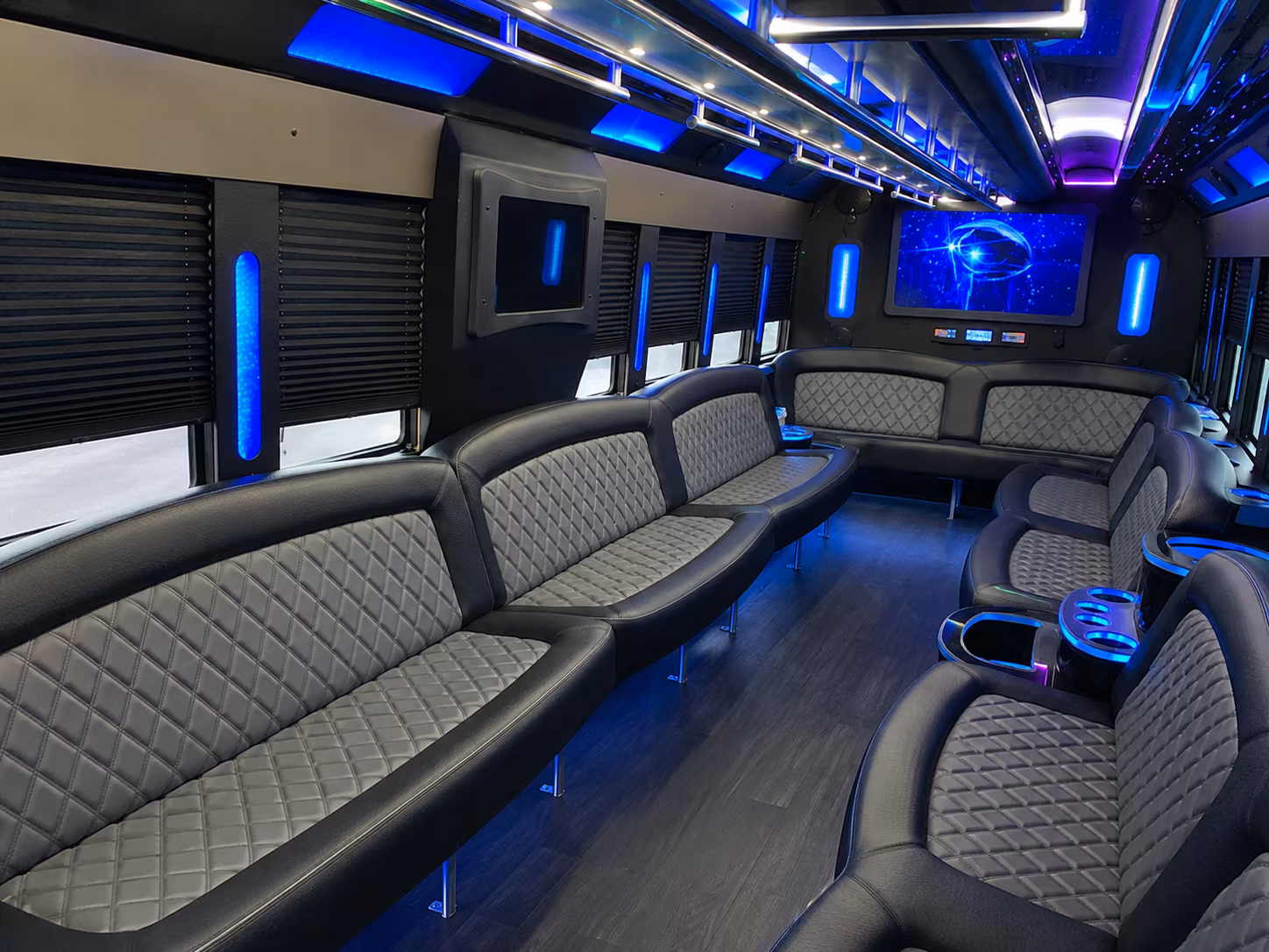 manchester wedding party bus rental